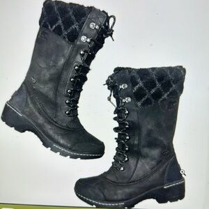 Women's Black Winter Boots